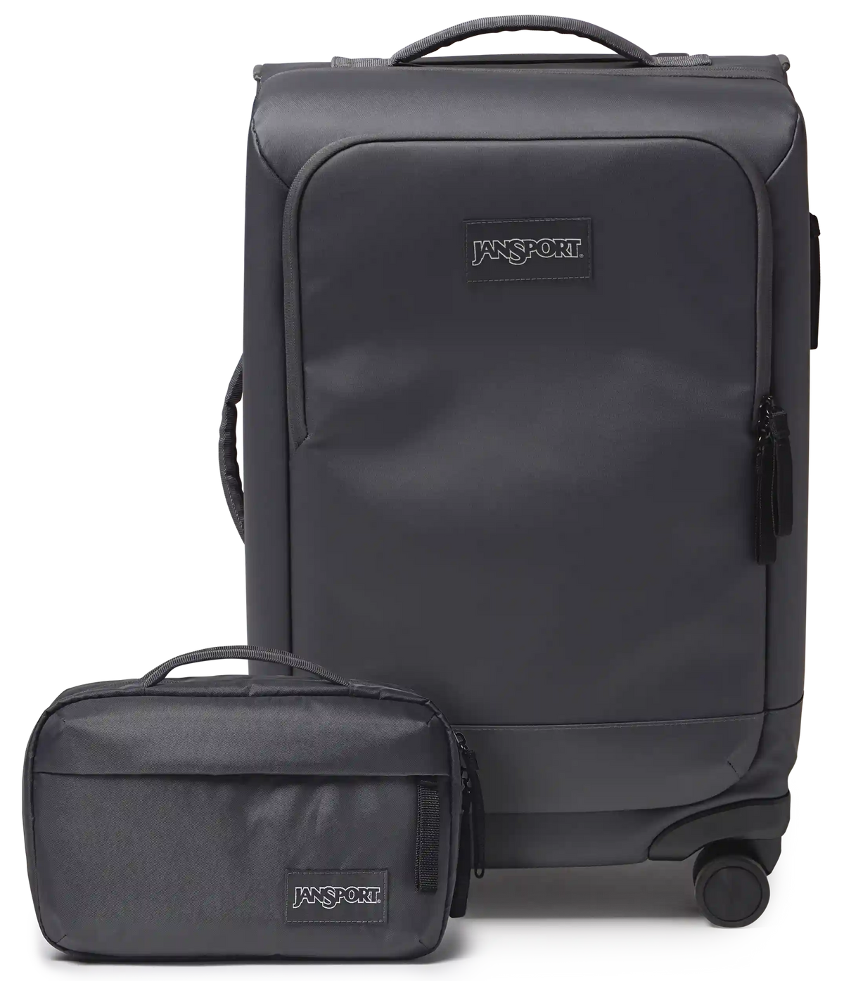 22" Carry On Luggage Toiletry Bag Smokey Grit Set