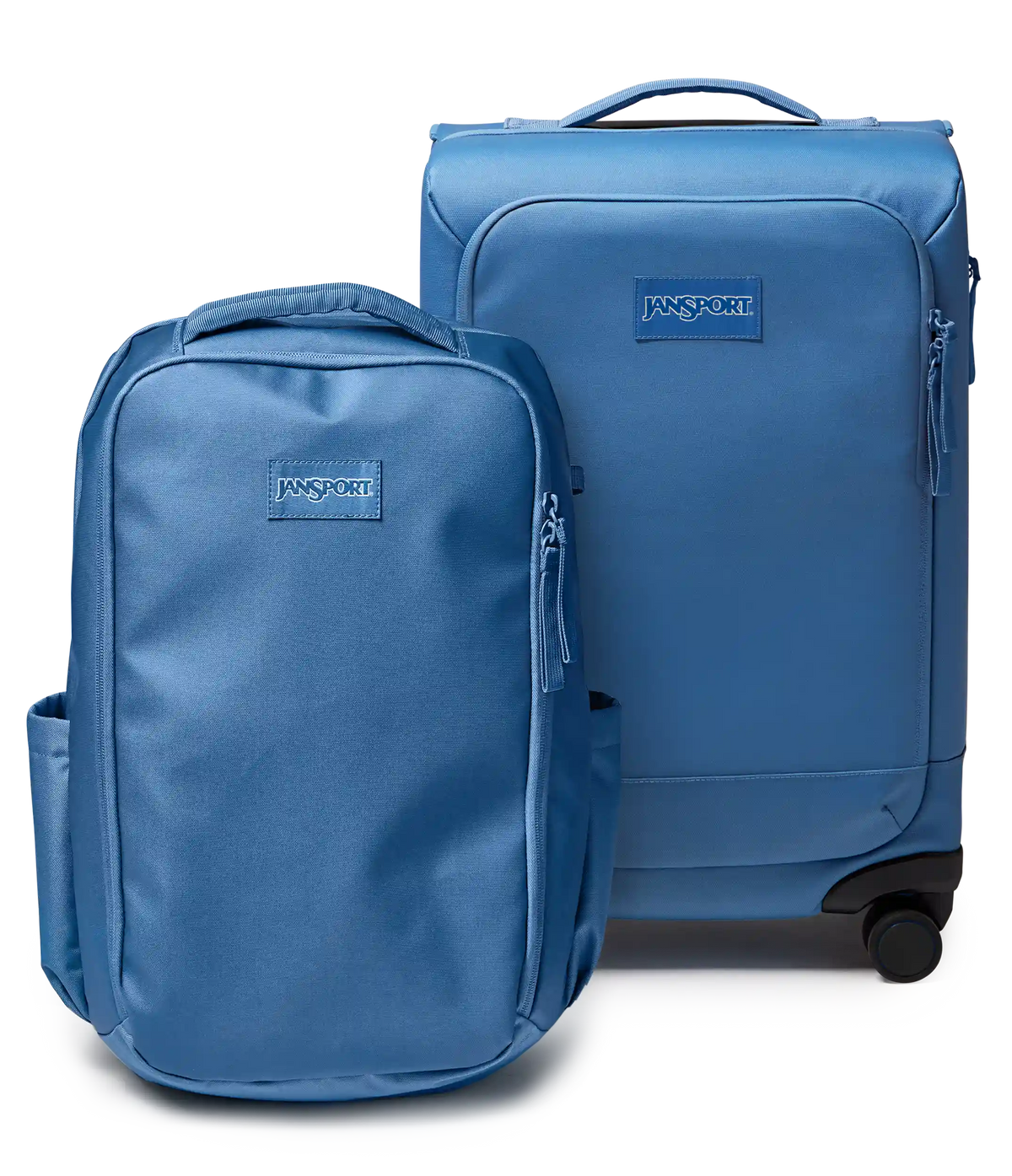 22" Carry On Luggage Travel Pack 30L Elemental Blue Set